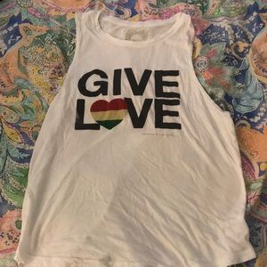 Spiritual Gangster Muscle Tank Sz M